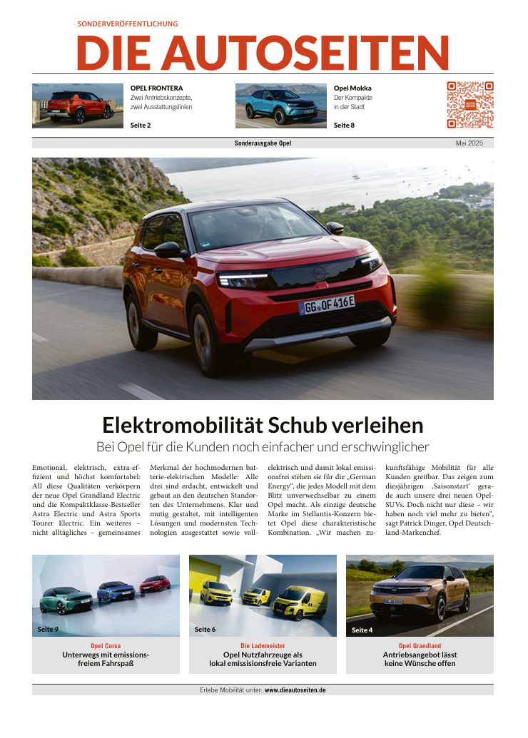 Sonderausgabe Opel 2025
